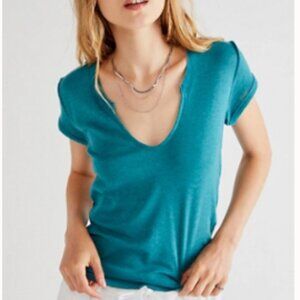 Free People's We The Free Always Yours Tee in Deep Teal